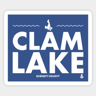 Burnett County, Wisconsin - Clam Lake Magnet